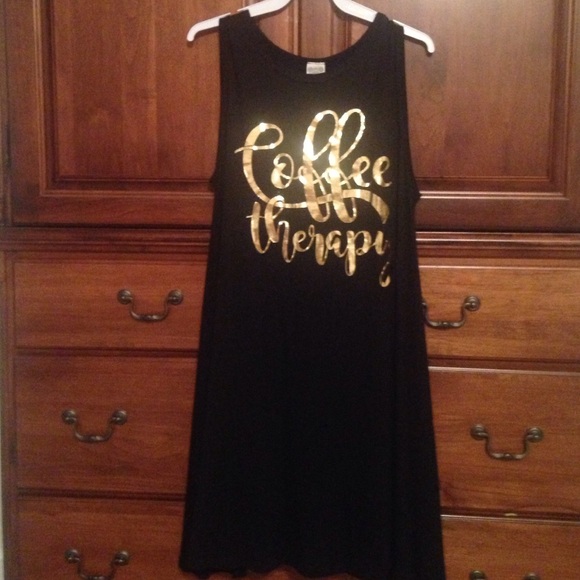 Coffee Therapy ☕️ dress or tunic - Picture 4 of 4